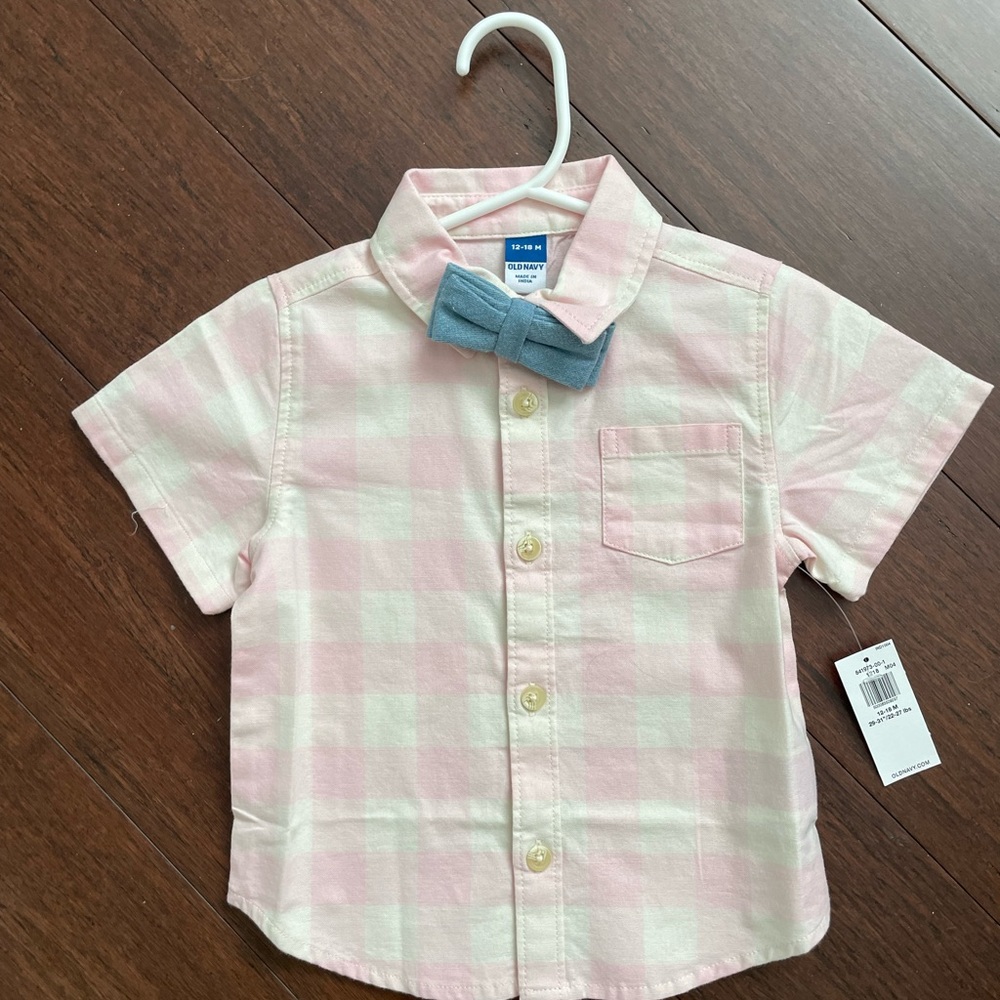 Shirt and bow tie